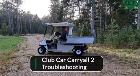 carryall ii troubleshooting